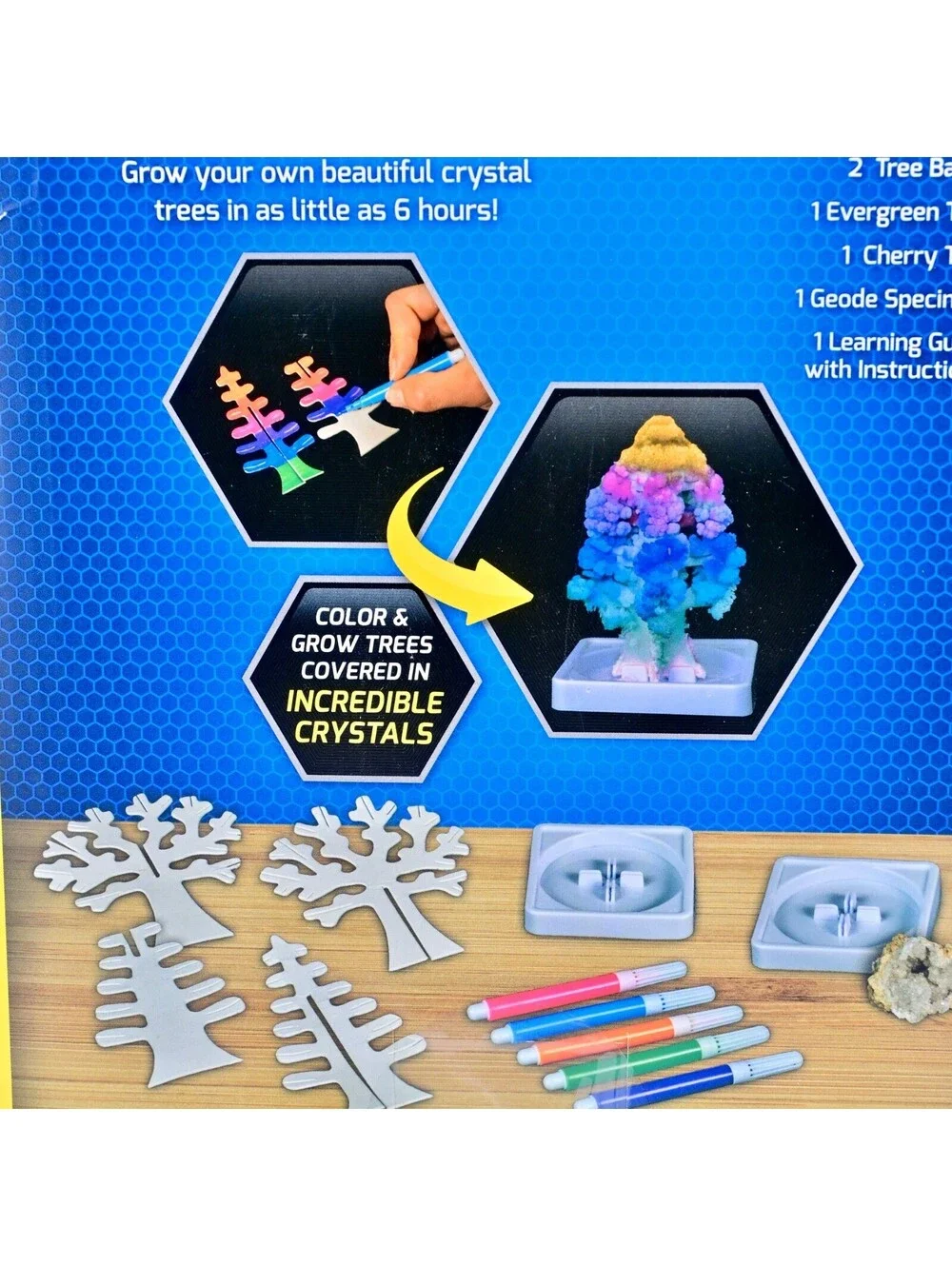 NATIONAL GEOGRAPHIC Crystal Garden – Grow Two Trees in 6 Hours Learning Guide